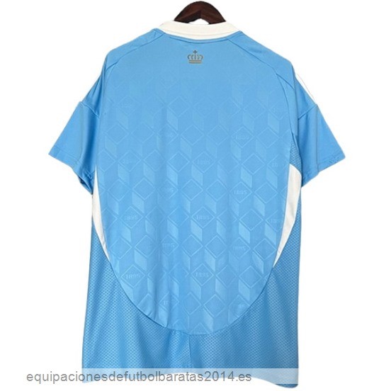 Nuevo Tailandia 2ª Camiseta Belgica 2024 Azul Baratas